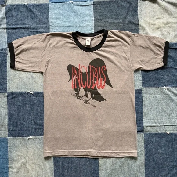 vintage incubus band a crow left of the murder 2004 AA tag size S - Picture 1 of 8